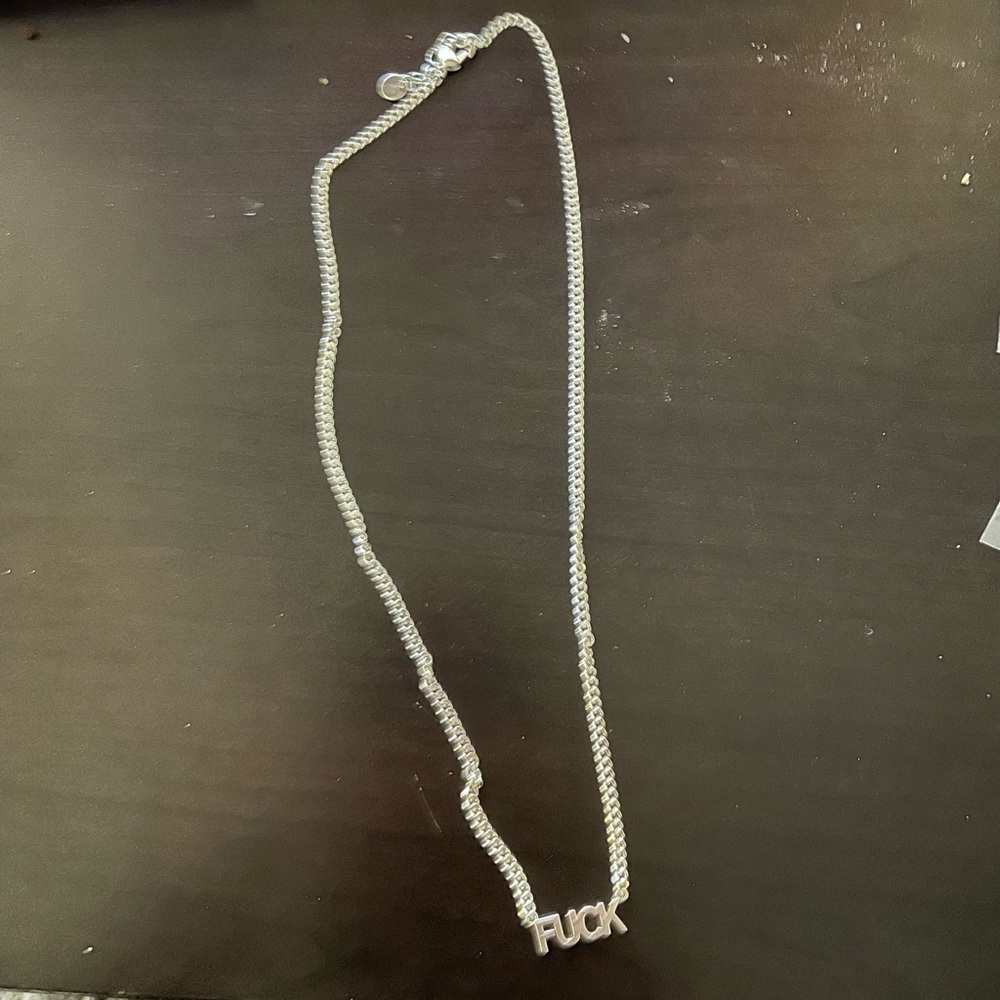 Evryjewels F*ck 16” Necklace